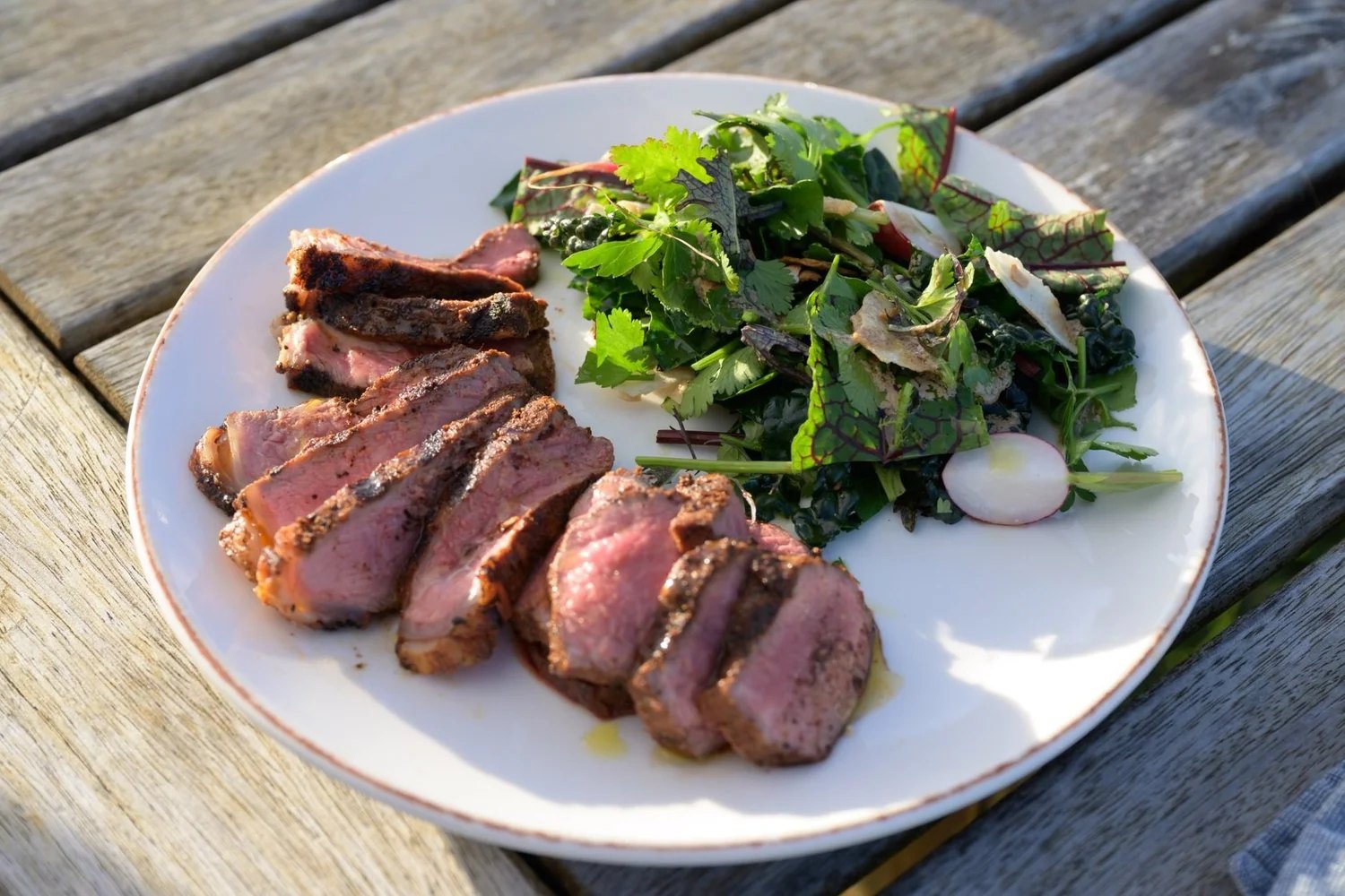 Mixed Grill and Salad